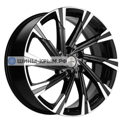 Khomen Wheels KHW1901 (Haval 7/7x) 7.5x19/5x114.3 ET40 D64.1 Black-FP