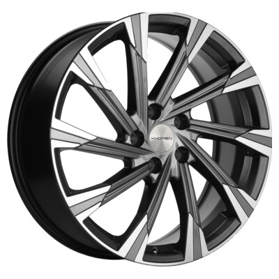 Khomen Wheels KHW1901 (Haval Dargo) 7.5x19/5x114.3 ET40 D66.6 Gray-FP