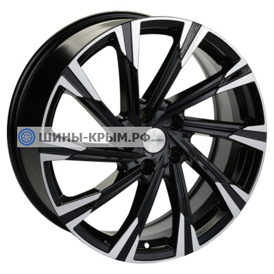 Khomen Wheels KHW1901 (Sportage) 7.5x19/5x114.3 ET50.5 D67.1 Black-FP Khomen Wheels KHW1901 (Sportage) 7.5x19/5x114.3 ET50.5 D67.1 Black-FP