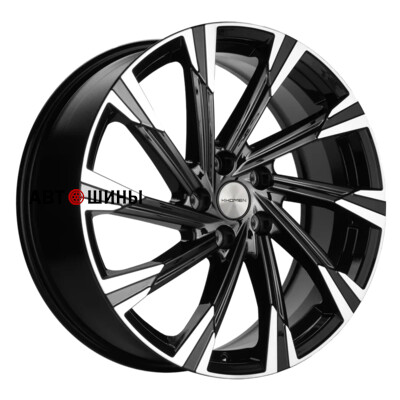 Khomen Wheels KHW1901 (Volvo XC) 7.5x19/5x108 ET50.5 D63.4 Black-FP