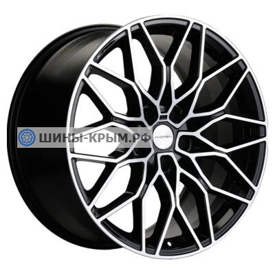 Khomen Wheels KHW1902 (Mercedes) 8.5x19/5x112 ET38 D66.6 Black-FP
