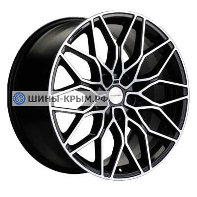 Khomen Wheels KHW1902 (RX/NX) 8.5x19/5x114.3 ET30 D60.1 Black-FP