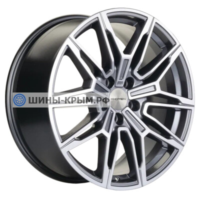 Khomen Wheels KHW1904 (BMW Rear) 9.5x19/5x112 ET40 D66.6 Gray-FP