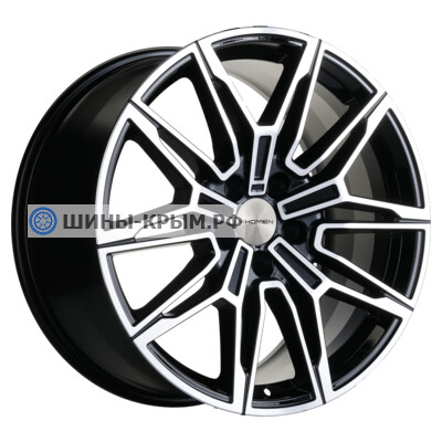 Khomen Wheels KHW1904 (RX/NX) 8.5x19/5x114.3 ET30 D60.1 Black-FP Khomen Wheels KHW1904 (RX/NX) 8.5x19/5x114.3 ET30 D60.1 Black-FP