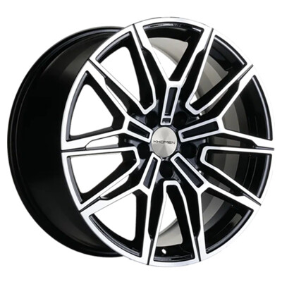 Khomen Wheels KHW1904 (Toureg) 8.5x19/5x112 ET28 D66.6 Black-FP