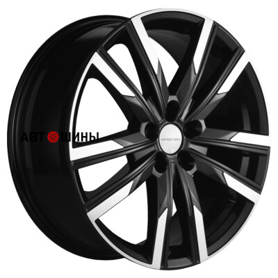 Khomen Wheels KHW1905 (FAW Bestune T77) 7.5x19/5x100 ET28 D57.1 Black