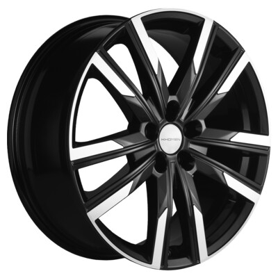 Khomen Wheels KHW1905 (Haval Dargo) 7.5x19/5x114.3 ET40 D66.5 Black-FP