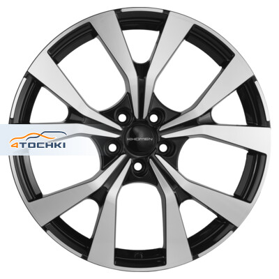 Khomen Wheels KHW1906 (Evolute i-SKY) 7x19/5x114.3 ET49 D60.1 Black-FP
