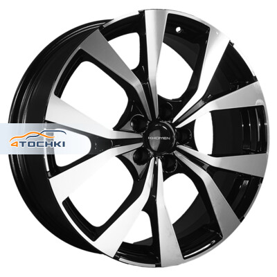 Khomen Wheels KHW1906 (Mazda CX-5/CX-8) 7x19/5x114.3 ET45 D67.1 Black-FP