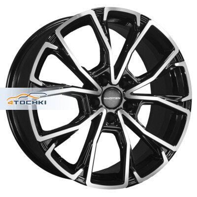 Khomen Wheels KHW1907 (Chery Tiggo 7 (Pro/Pro Max)) 7.5x19/5x108 ET33 D60.1 Black-FP Khomen Wheels KHW1907 (Chery Tiggo 7 (Pro/Pro Max)) 7.5x19/5x108 ET33 D60.1 Black-FP