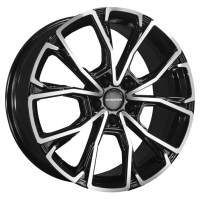 Khomen Wheels KHW1907 (Dongfeng 580) 7.5x19/5x110 ET45 D67.1 Black