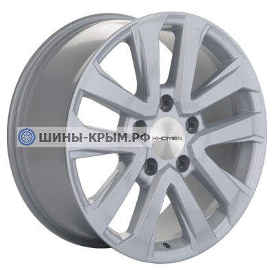 Khomen Wheels KHW2003 (LX570/LC100/LC200) 8.5x20/5x150 ET58 D110.1 F-Silver