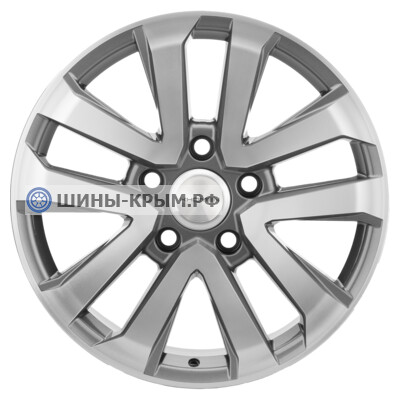 Khomen Wheels KHW2003 (LX570/LC100/LC200) 8.5x20/5x150 ET45 D110.1 Gray-FP