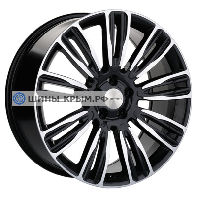 Khomen Wheels KHW2004 (SantaFe) 8.5x20/5x114.3 ET48 D67.1 Black-FP Khomen Wheels KHW2004 (SantaFe) 8.5x20/5x114.3 ET48 D67.1 Black-FP