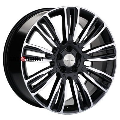Khomen Wheels KHW2004 (SantaFe) 8.5x20/5x114.3 ET48 D67.1 Black Khomen Wheels KHW2004 (SantaFe) 8.5x20/5x114.3 ET48 D67.1 Black