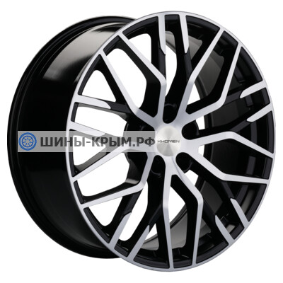 Khomen Wheels KHW2005 (Audi/VW) 8.5x20/5x112 ET33 D66.5 Black-FP