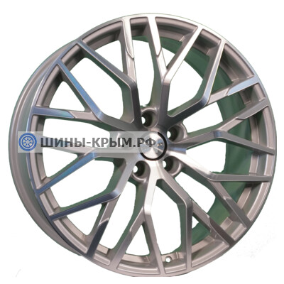 Khomen Wheels KHW2005 (Audi/VW) 8.5x20/5x112 ET33 D66.5 Brilliant Silver-FP