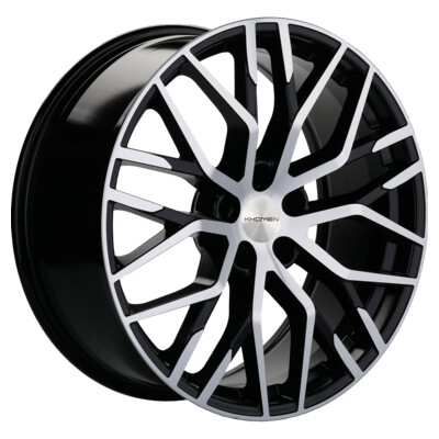 Khomen Wheels KHW2005 (Li 7/9) 8.5x20/5x120 ET45.5 D62.5 Black-FP