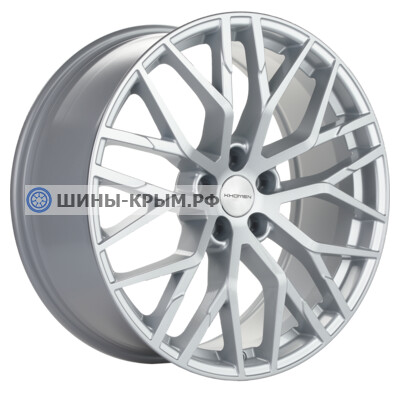 Khomen Wheels KHW2005 (Q8) 8.5x20/5x112 ET20 D66.5 Brilliant Silver-FP