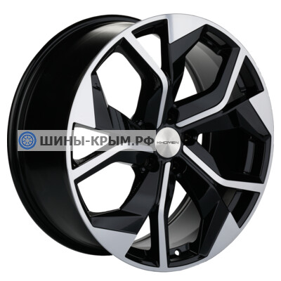 Khomen Wheels KHW2006 (Audi/VW) 8.5x20/5x112 ET33 D66.6 Dark Chrome