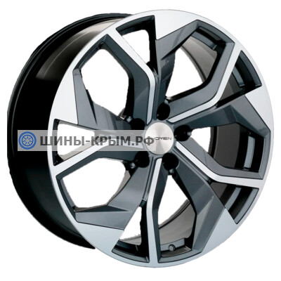 Khomen Wheels KHW2006 (Audi/VW) 8.5x20/5x112 ET33 D66.6 Gray-FP