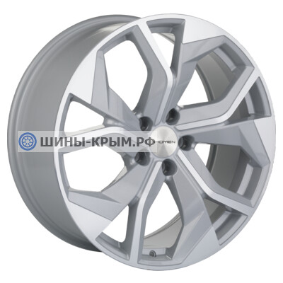 Khomen Wheels KHW2006 (Q8) 8.5x20/5x112 ET20 D66.5 Brilliant Silver