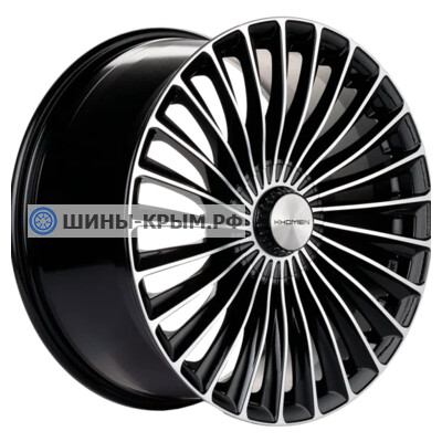 Khomen Wheels KHW2008 (Mercedes Front) 8.5x20/5x112 ET43 D66.6 Black-FP