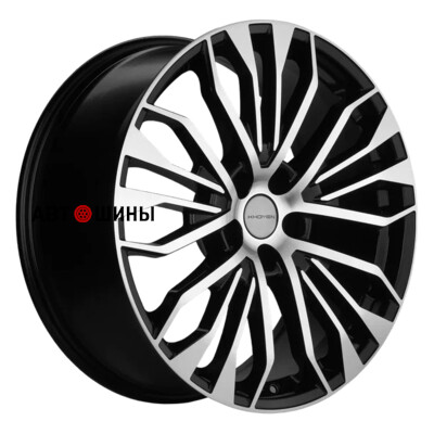 Khomen Wheels KHW2009 (Tugella) 8.5x20/5x108 ET46 D63.4 Black-FP