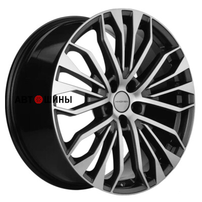 Khomen Wheels KHW2009 (Tugella) 8.5x20/5x108 ET46 D63.4 Gray-FP Khomen Wheels KHW2009 (Tugella) 8.5x20/5x108 ET46 D63.4 Gray-FP