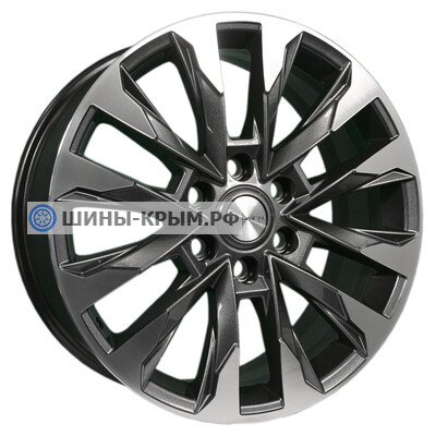 Khomen Wheels KHW2010 (LC 300) 8x20/6x139.7 ET60 D95.1 Gray-FP Khomen Wheels KHW2010 (LC 300) 8x20/6x139.7 ET60 D95.1 Gray-FP