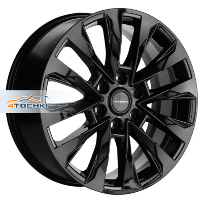 Khomen Wheels KHW2010 (Nissan Patrol) 8x20/6x139.7 ET35 D78.1 Black-FP