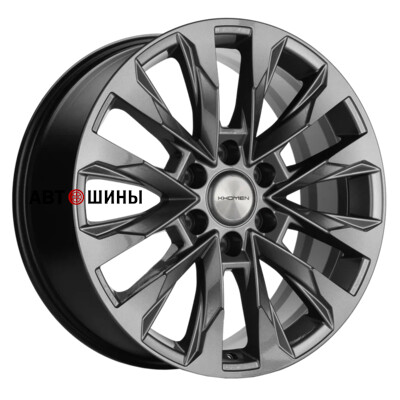 Khomen Wheels KHW2010 (Tank 300/500) 8x20/6x139.7 ET36 D100.1 Gray Khomen Wheels KHW2010 (Tank 300/500) 8x20/6x139.7 ET36 D100.1 Gray