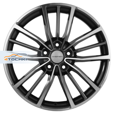 Khomen Wheels KHW2012 (FAW Bestune T99) 8x20/5x114.3 ET45 D67.1 Black-FP Khomen Wheels KHW2012 (FAW Bestune T99) 8x20/5x114.3 ET45 D67.1 Black-FP