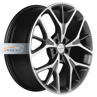 Khomen Wheels KHW2012 (Tugella New) 8x20/5x108 ET46 D63.4 Gray-FP Khomen Wheels KHW2012 (Tugella New) 8x20/5x108 ET46 D63.4 Gray-FP