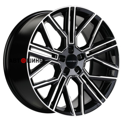 Khomen Wheels KHW2101 (E-tron) 9.5x21/5x112 ET36 D66.6 Black-FP