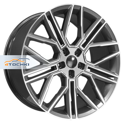 Khomen Wheels KHW2101 (Li 7/9) 9.5x21/5x120 ET45.5 D62.5 Gray-FP Khomen Wheels KHW2101 (Li 7/9) 9.5x21/5x120 ET45.5 D62.5 Gray-FP
