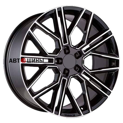 Khomen Wheels KHW2101 (Q7/Touareg) 9.5x21/5x112 ET31 D66.6 Black-FP Khomen Wheels KHW2101 (Q7/Touareg) 9.5x21/5x112 ET31 D66.6 Black-FP