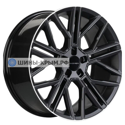 Khomen Wheels KHW2101 (Q7/Touareg) 9.5x21/5x112 ET31 D66.6 Black-FP