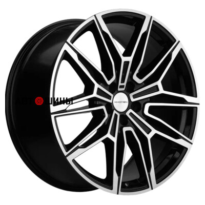 Khomen Wheels KHW2105 (X5/X6/X7 осн.) 9.5x21/5x112 ET37 D66.6 Black-FP