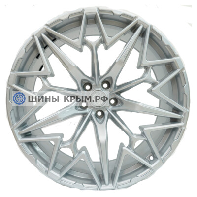 Khomen Wheels ZEUS 2202 (X5/X6/X7/Cullinan) 10x22/5x112 ET30 D66.6 Brilliant Silver