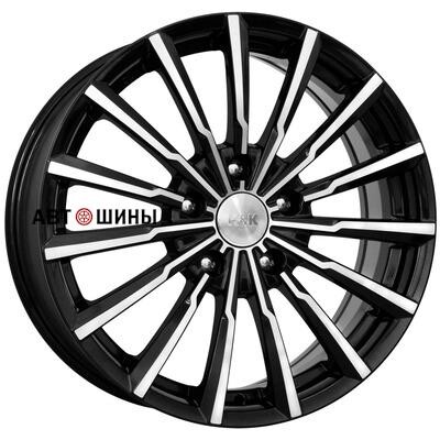 КиК Акцент (КС641) 5.5x14/4x98 ET40 D58.5 Алмаз черный