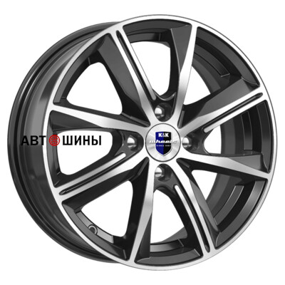 КиК Арнар (КС904) 7x16/5x114.3 ET50 D67.1 Алмаз черный КиК Арнар (КС904) 7x16/5x114.3 ET50 D67.1 Алмаз черный