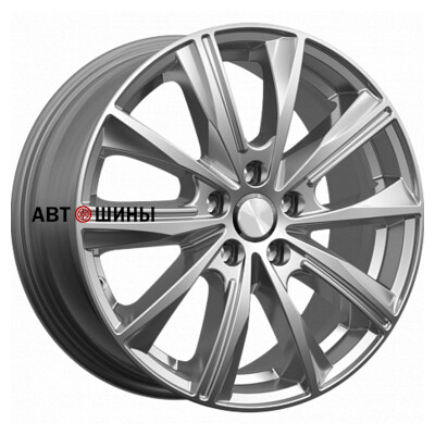 КиК Арнар-оригинал (КС904) 7x16/5x100 ET46 D57.1 Дарк платинум