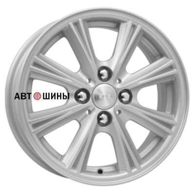 КиК Аттика (КС561) 5.5x14/4x98 ET35 D58.5 Сильвер