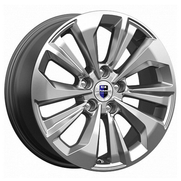 КиК Авиор (КС936) 7x17/5x114.3 ET45 D67.1 Дарк платинум КиК Авиор (КС936) 7x17/5x114.3 ET45 D67.1 Дарк платинум