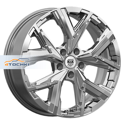 КиК Айона (КС1169) 6.5x18/5x108 ET52 D60.1 Дарк платинум