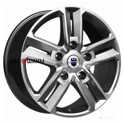 КиК Backfire (КС763M) 8x18/5x114.3 ET50 D66.1 Дарк платинум