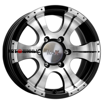 КиК Байконур (КС465М) 8x16/5x139.7 ET20 D110.1 Алмаз черный