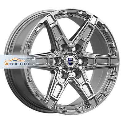 КиК Дистрикт (КС1159) 8x18/6x114.3 ET42 D66.1 Дарк платинум