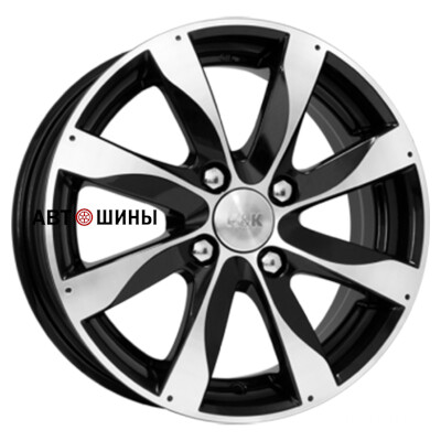 КиК Джемини (КС480) 5.5x14/4x98 ET40 D58.5 Алмаз черный КиК Джемини (КС480) 5.5x14/4x98 ET40 D58.5 Алмаз черный